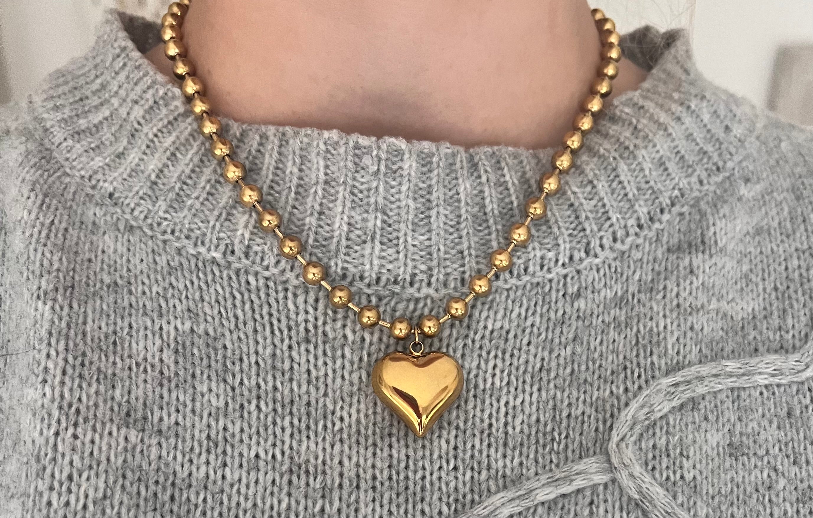 Bold Heart ketting