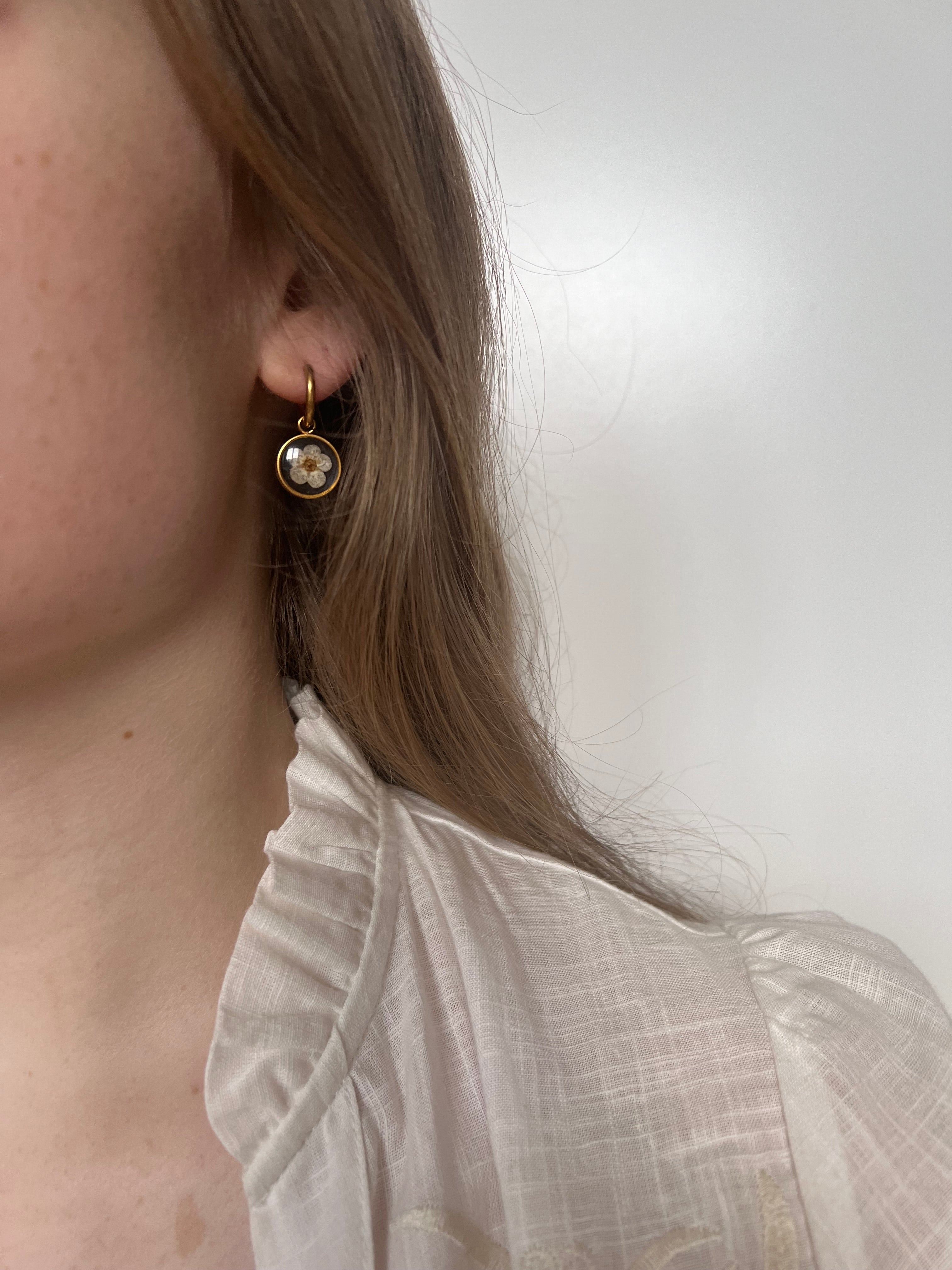 Blossom Charm oorbellen (goud)