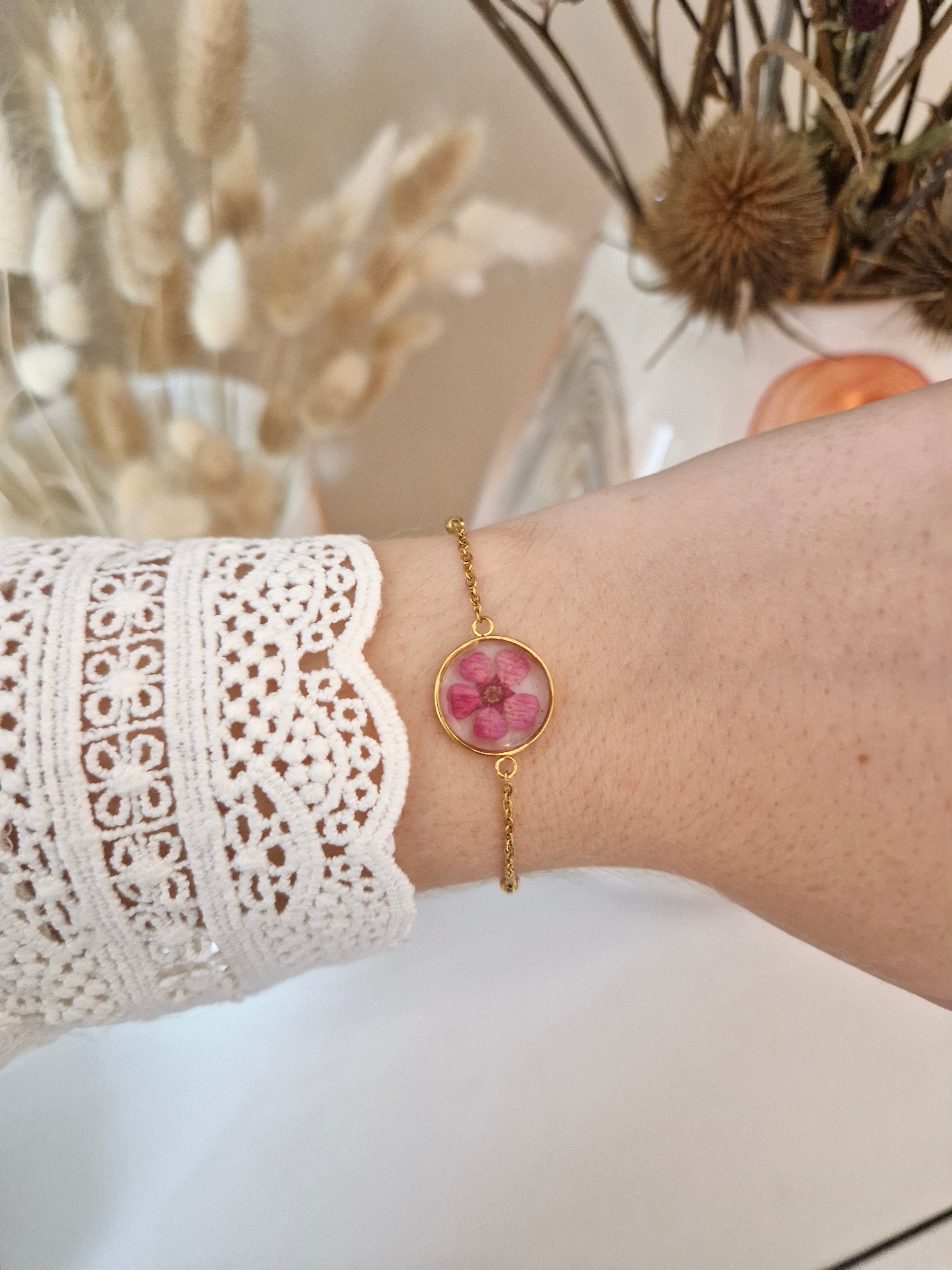 Blossom Charm armband (goud)