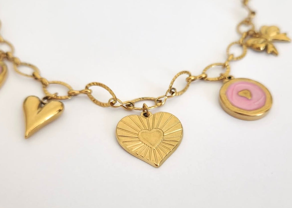 Classic Pink bedelketting