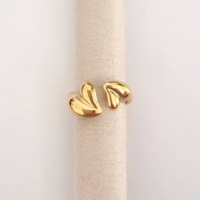 Double Heart ring