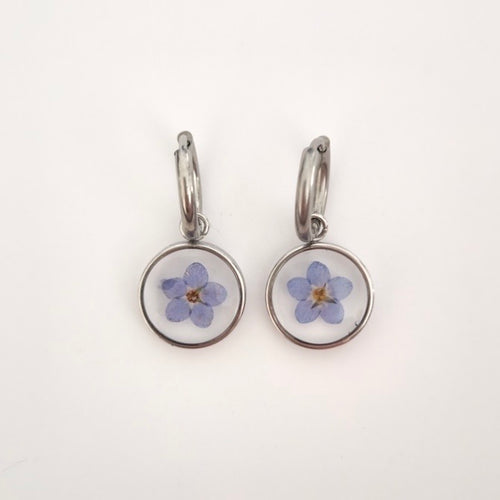 Blossom Charm oorbellen (zilver)