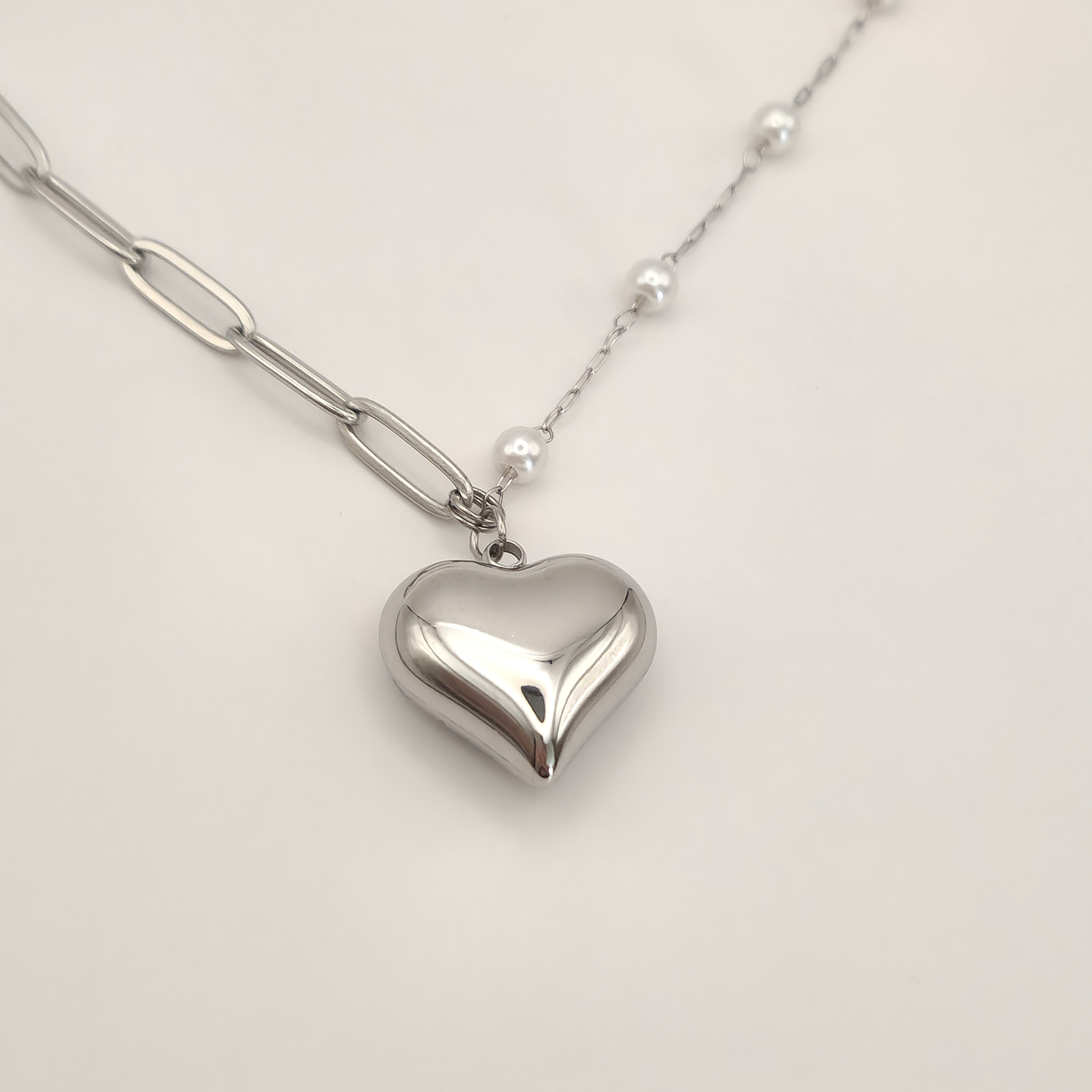 Bubbly Heart ketting