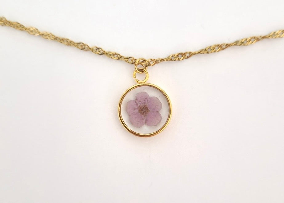 Blossom Charm ketting (goud)
