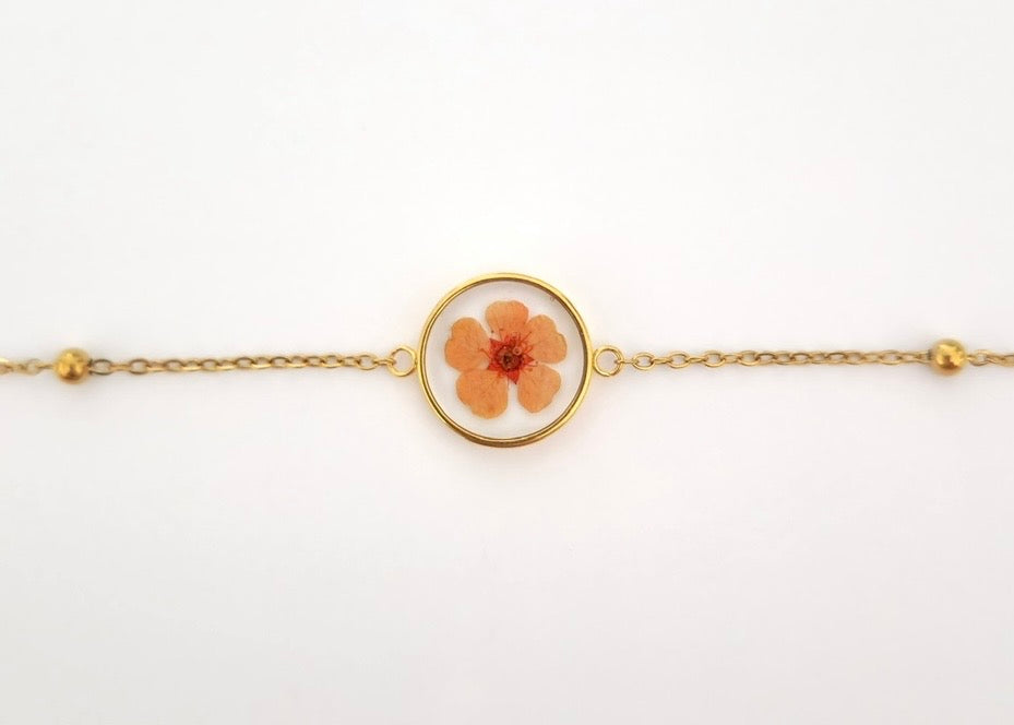 Blossom Charm armband (goud)