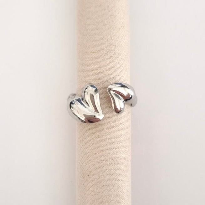 Double Heart ring