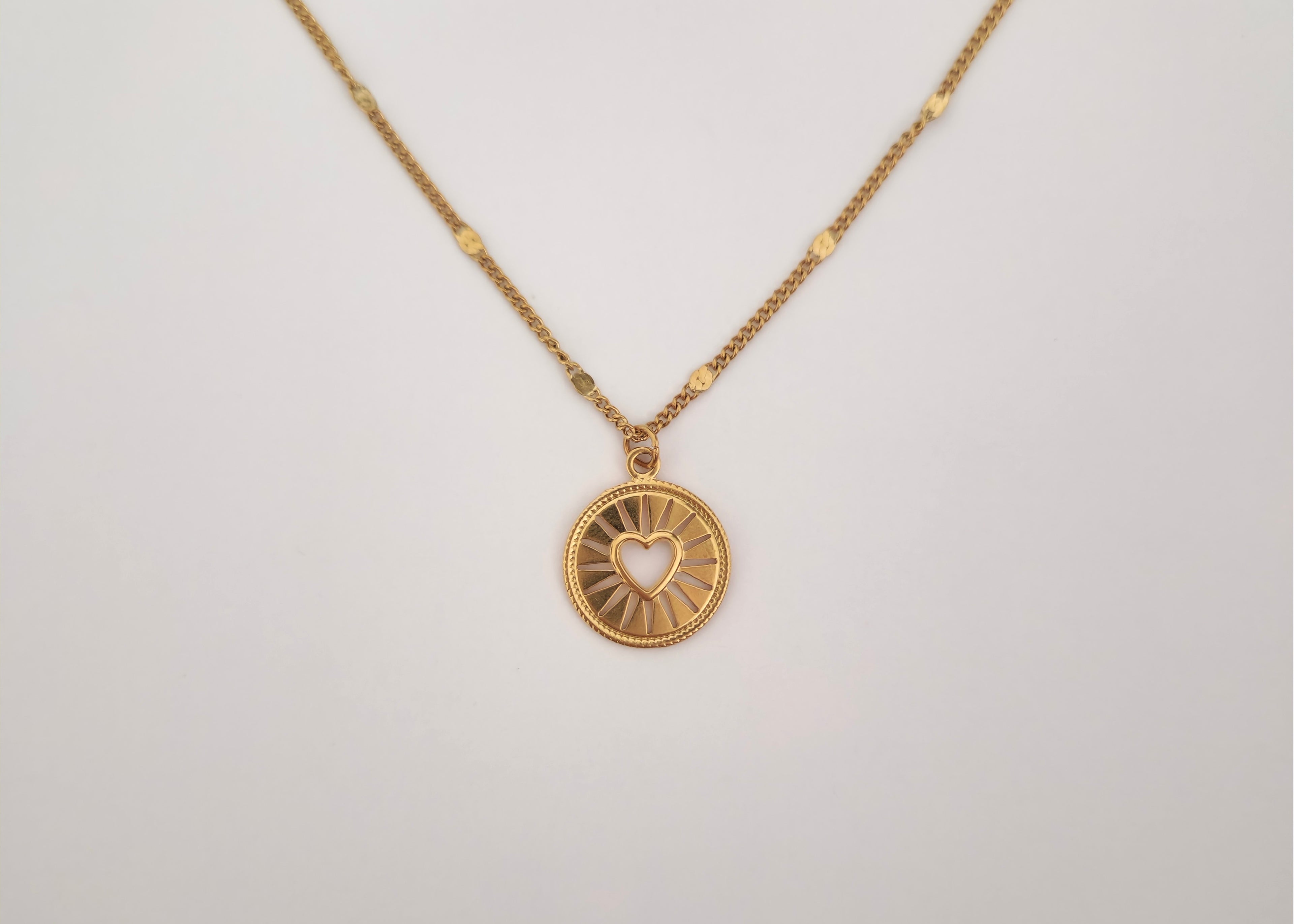 Heart Compass ketting