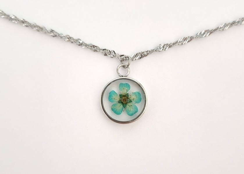 Blossom Charm ketting (zilver)