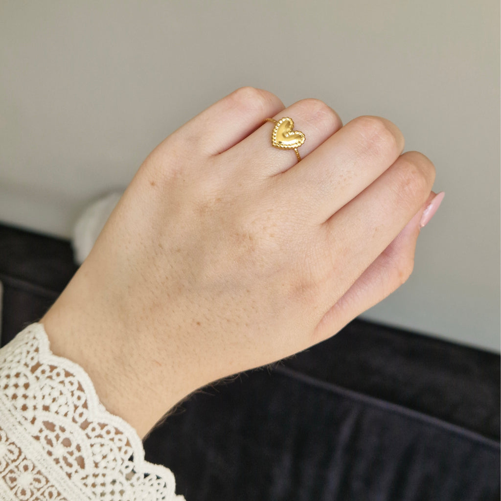 Heart Pop ring