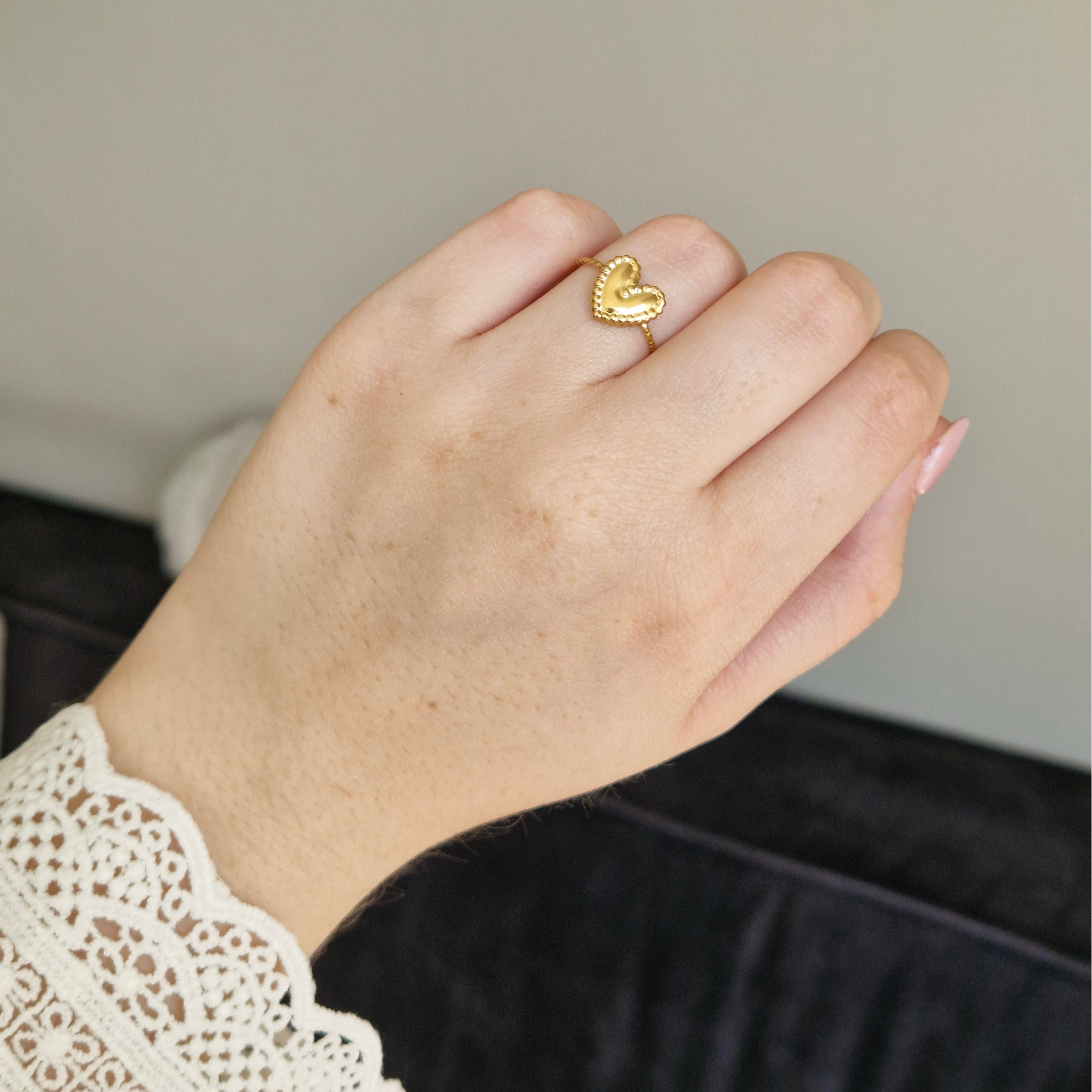 Heart Pop ring