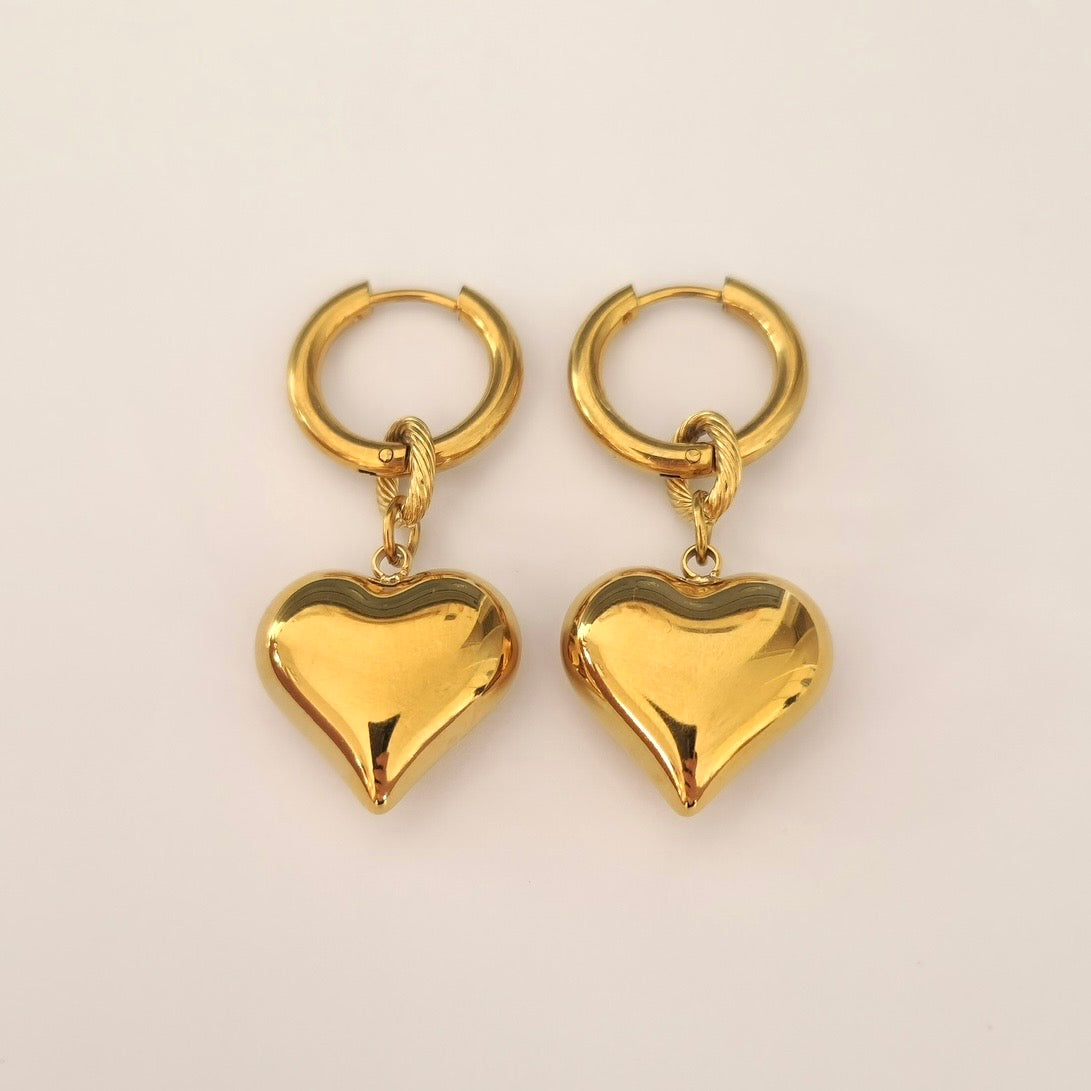 Bubbly Heart oorbellen