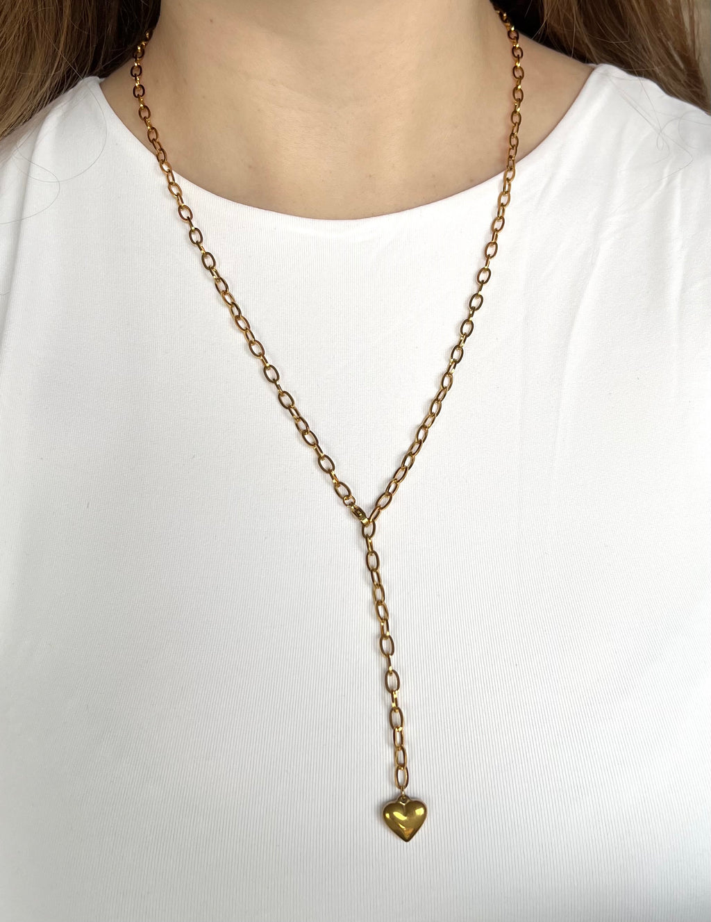 Edge Heart lange ketting