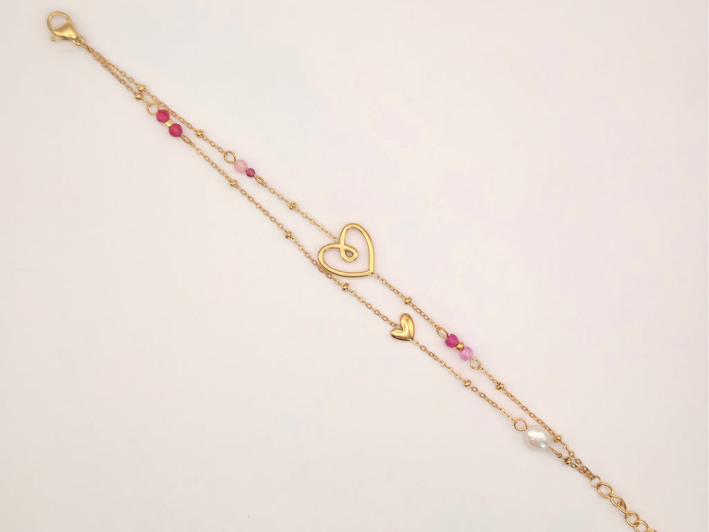 Layered Love armband (3)