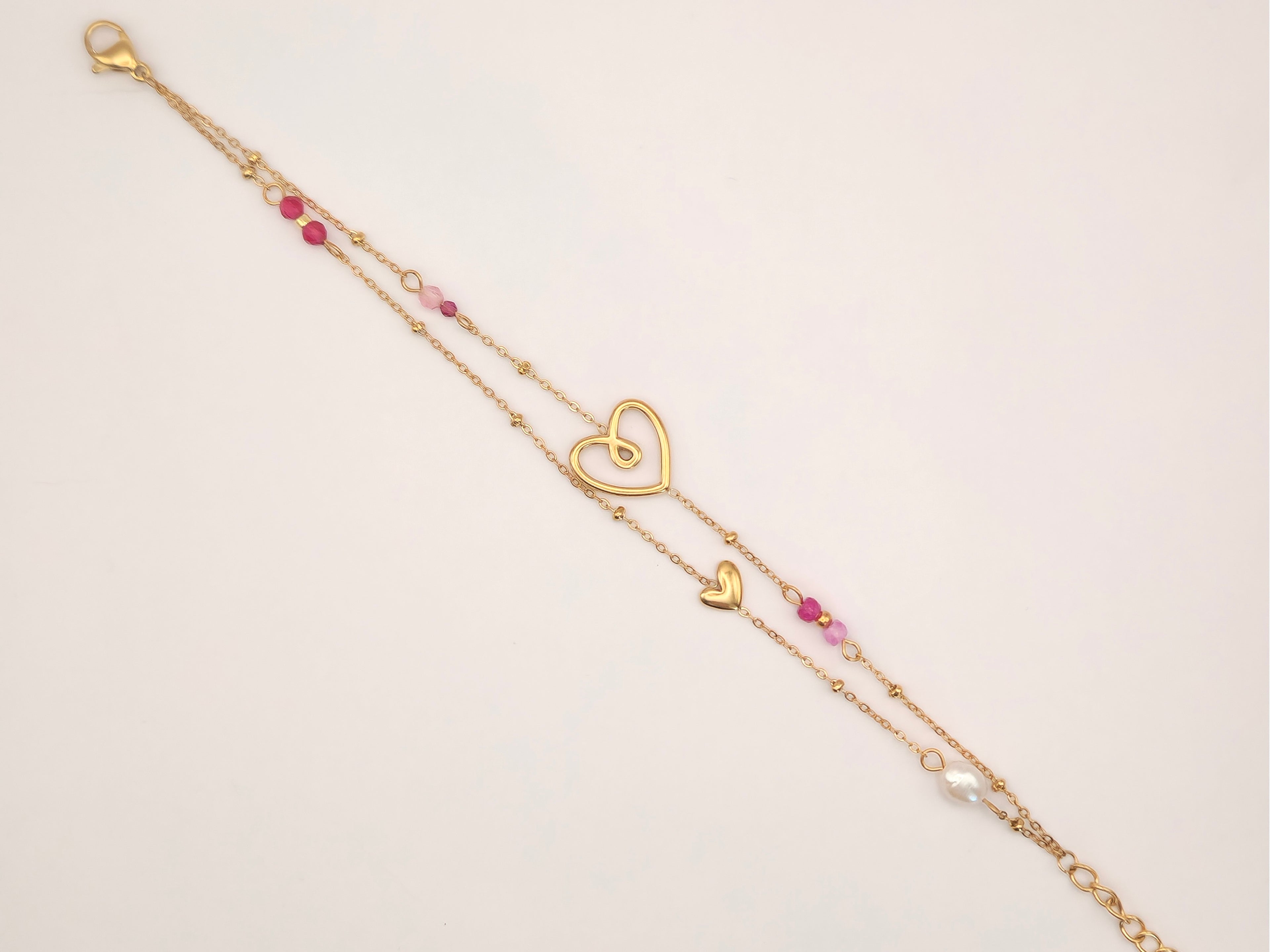 Layered Love armband (3)