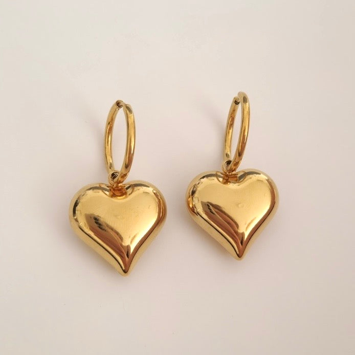 Bold Heart oorbellen