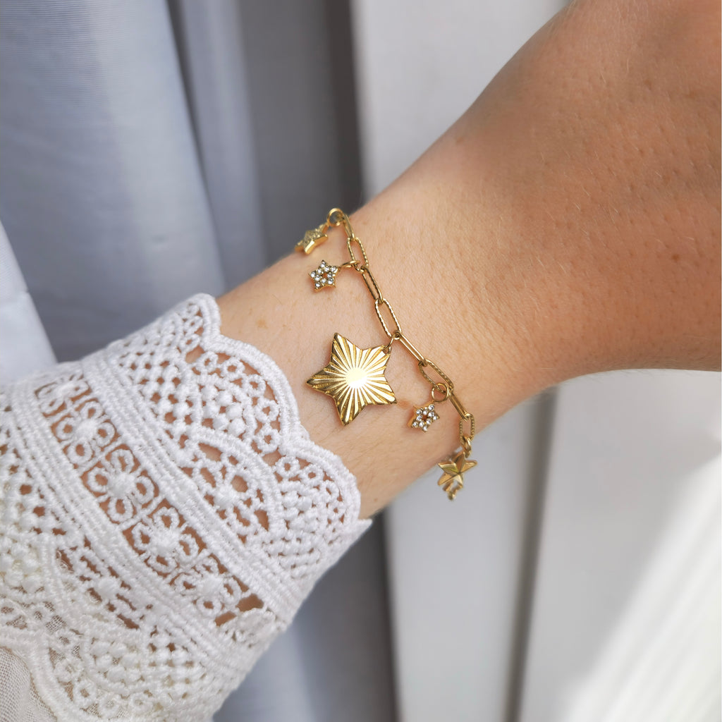 Sparkle Star bedelarmband