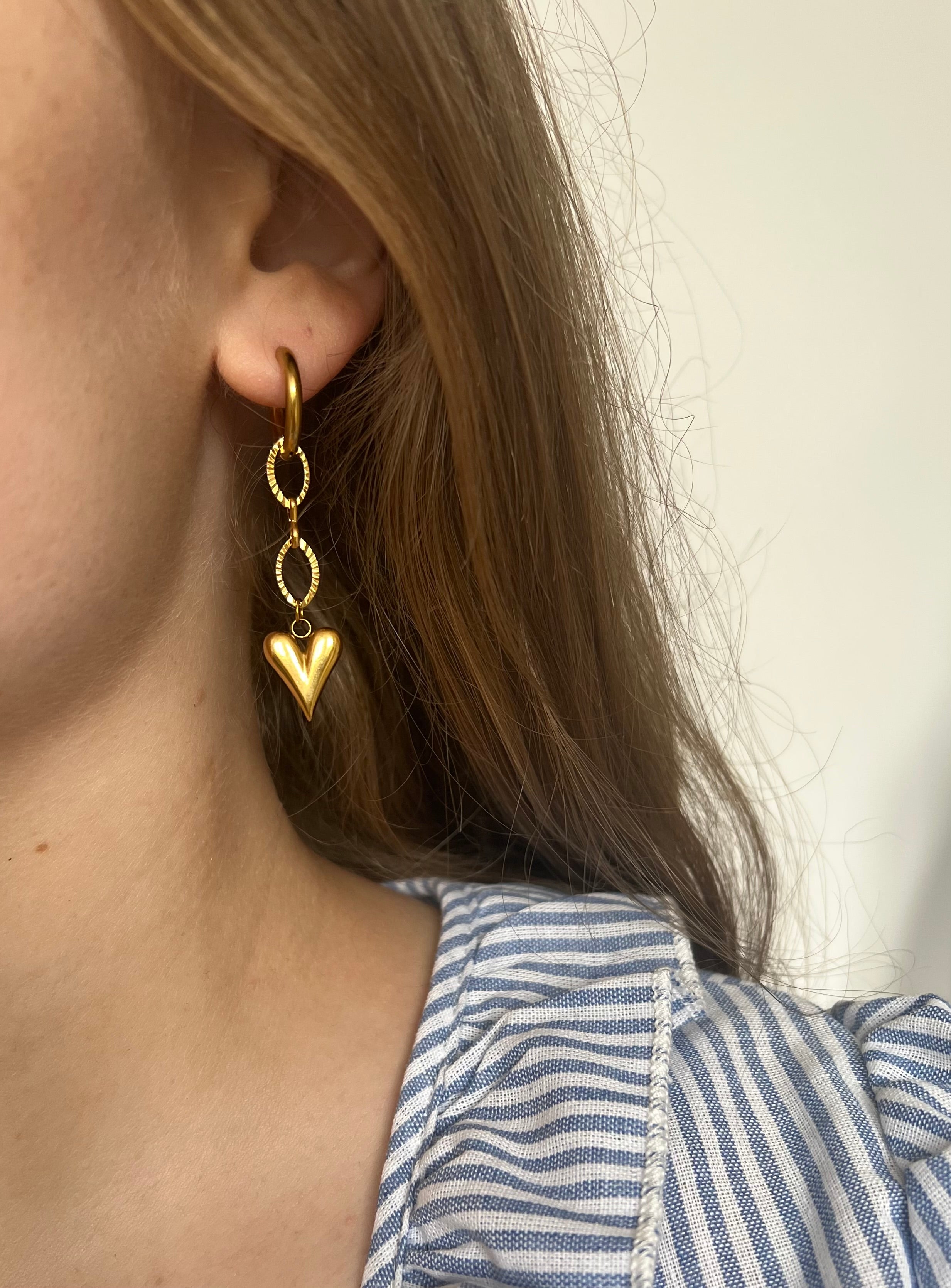 Endless Love oorbellen