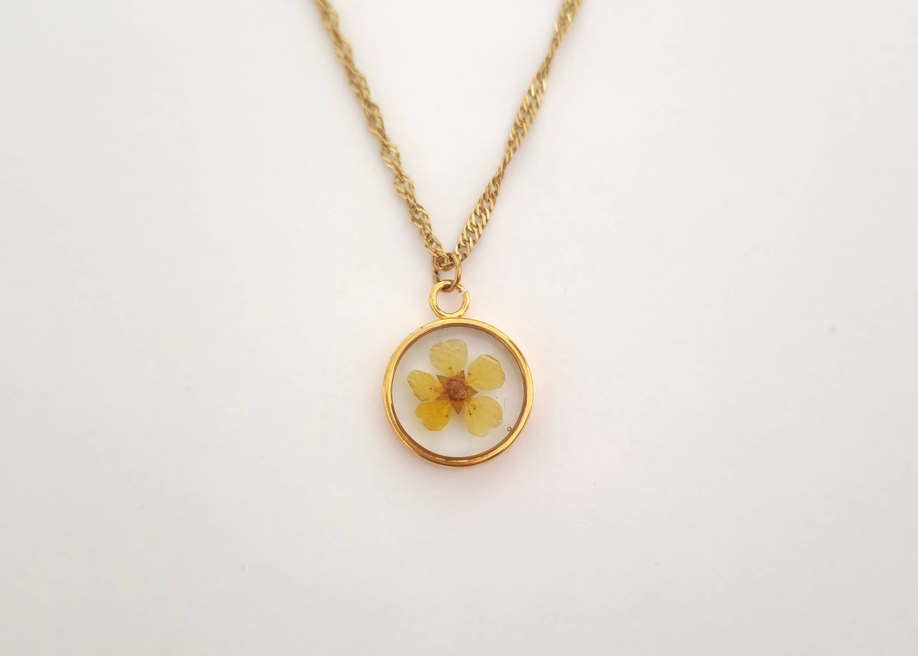 Blossom Charm ketting (goud)
