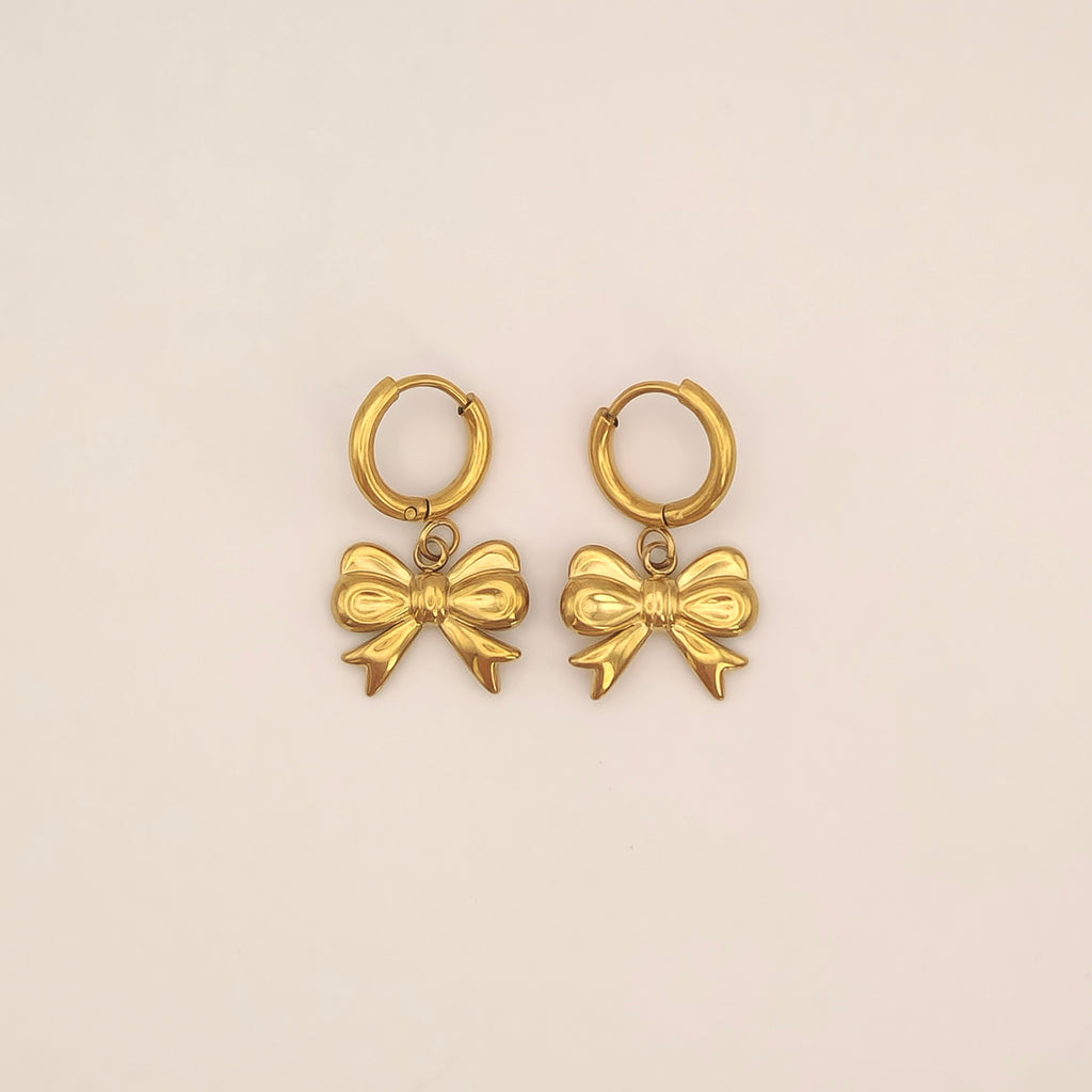 Tiny Bow oorbellen
