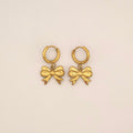 Tiny Bow oorbellen
