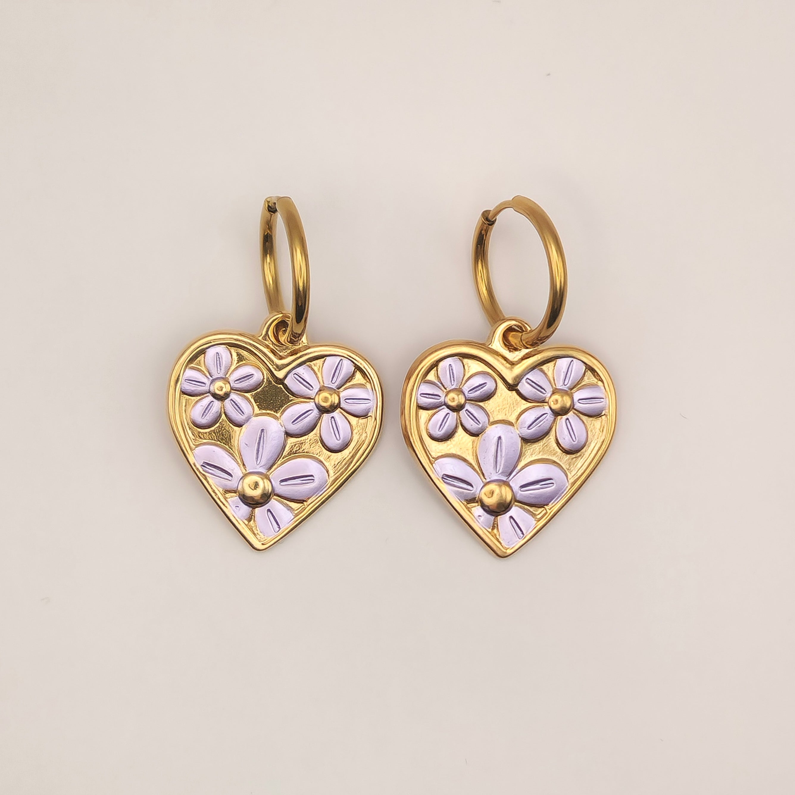 Blooming Heart oorbellen