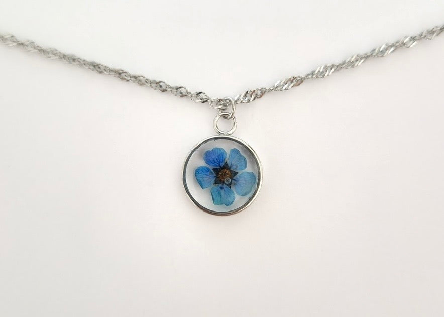 Blossom Charm ketting (zilver)