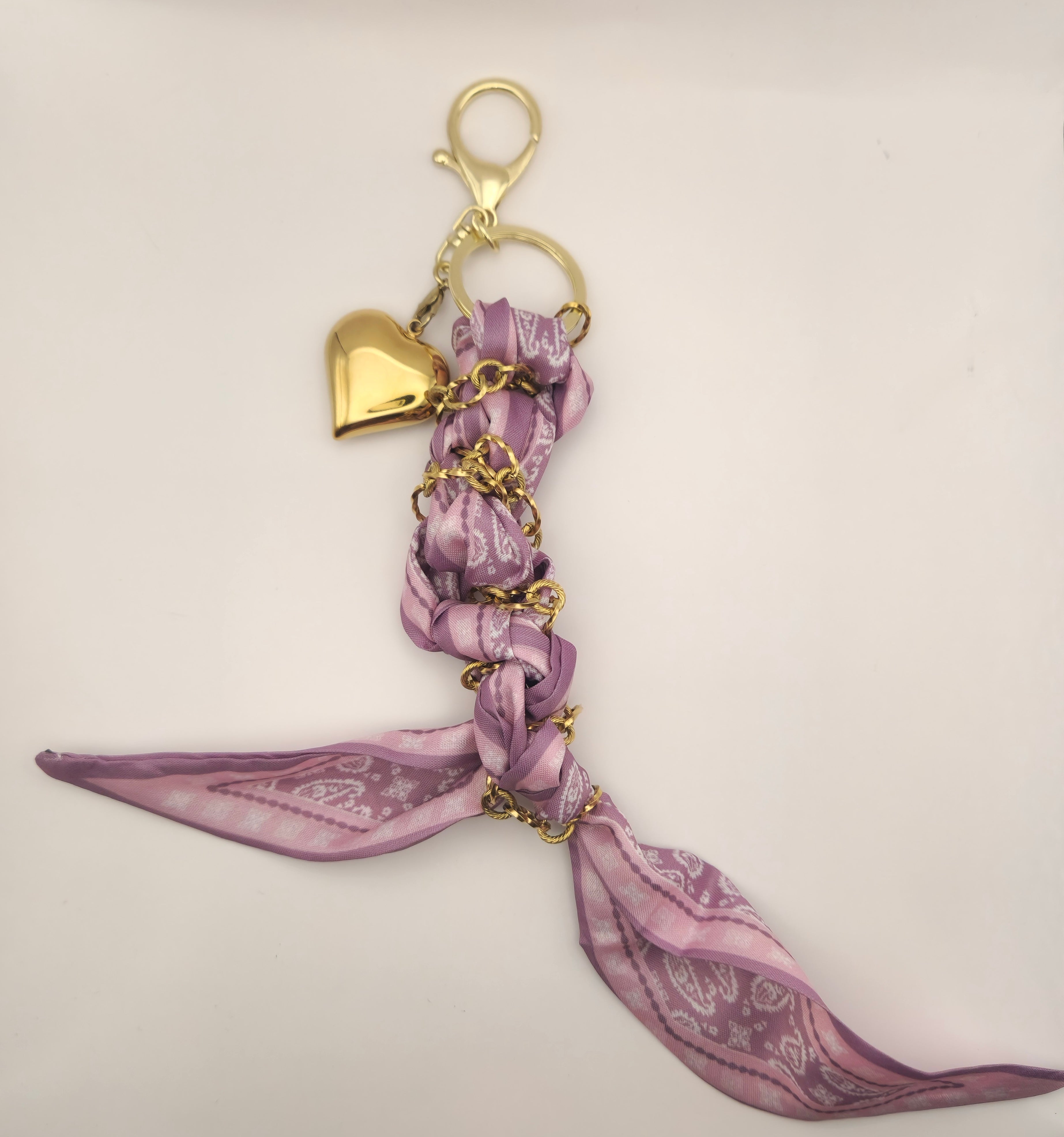 Trendy bag charm (roze)