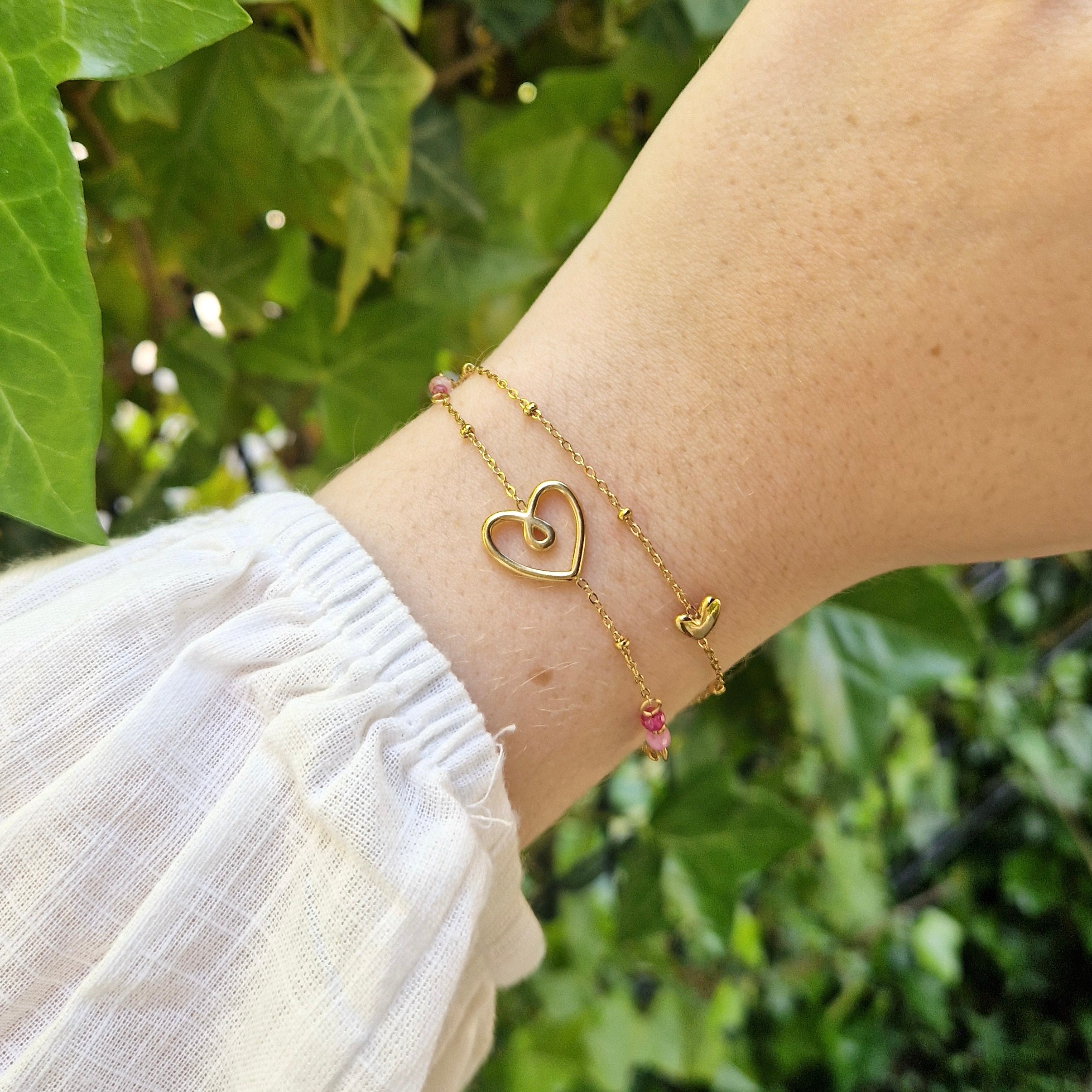 Layered Love armband (3)