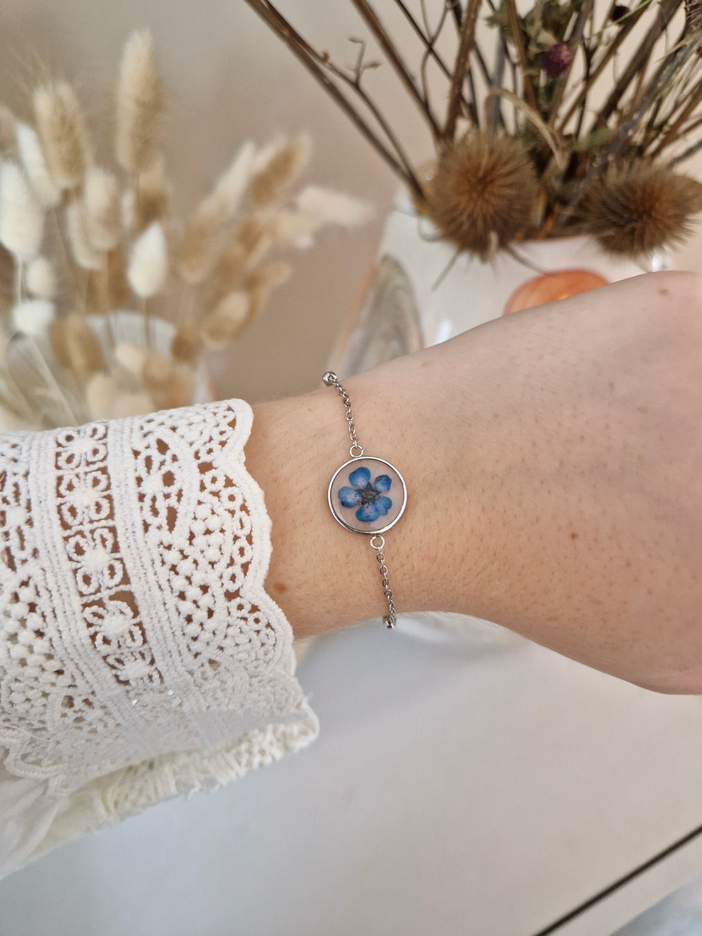 Blossom Charm armband (zilver)