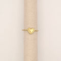 Detailed Heart ring