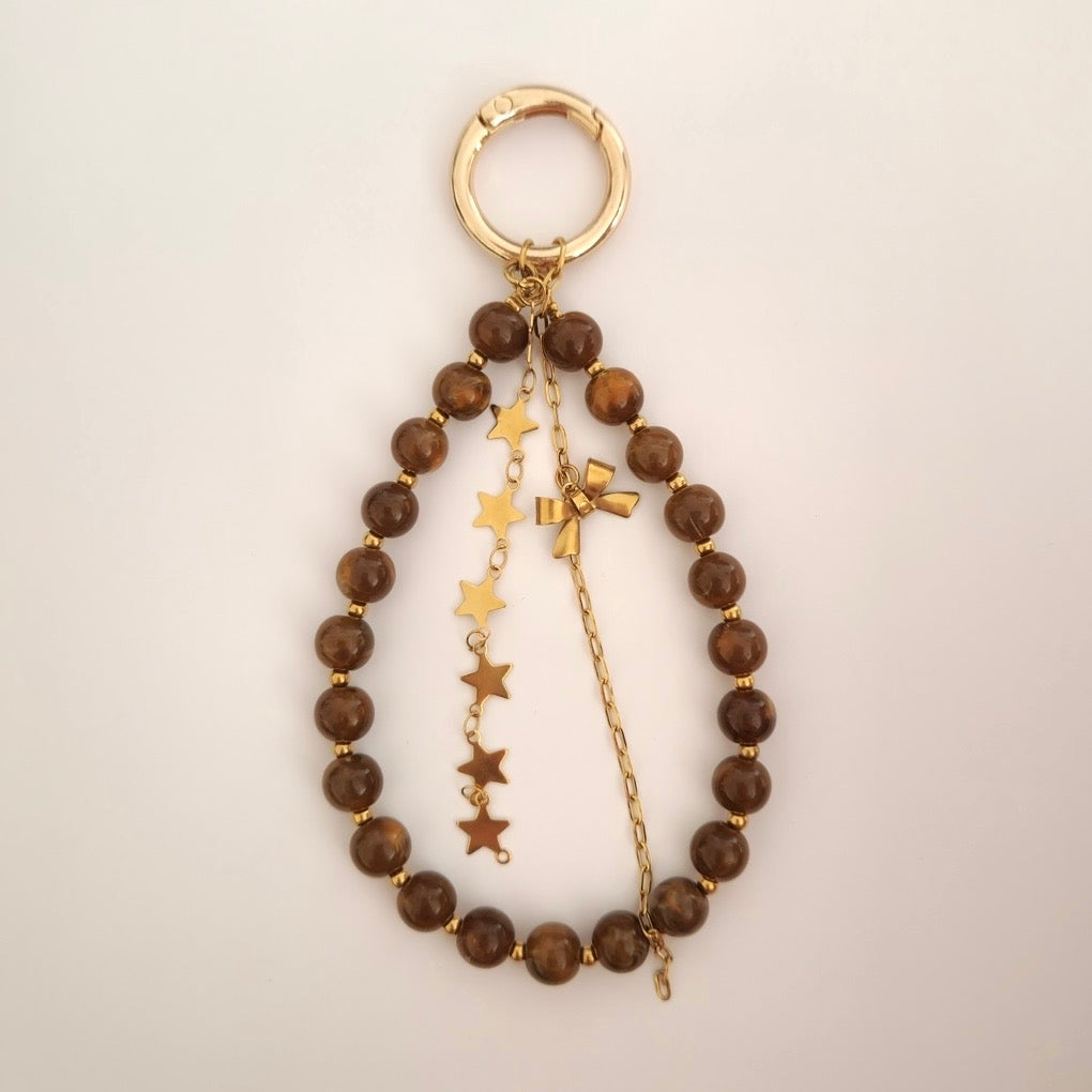 Detailed bag charm (bruin)