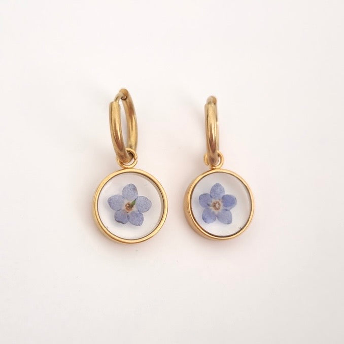 Blossom Charm oorbellen (goud)