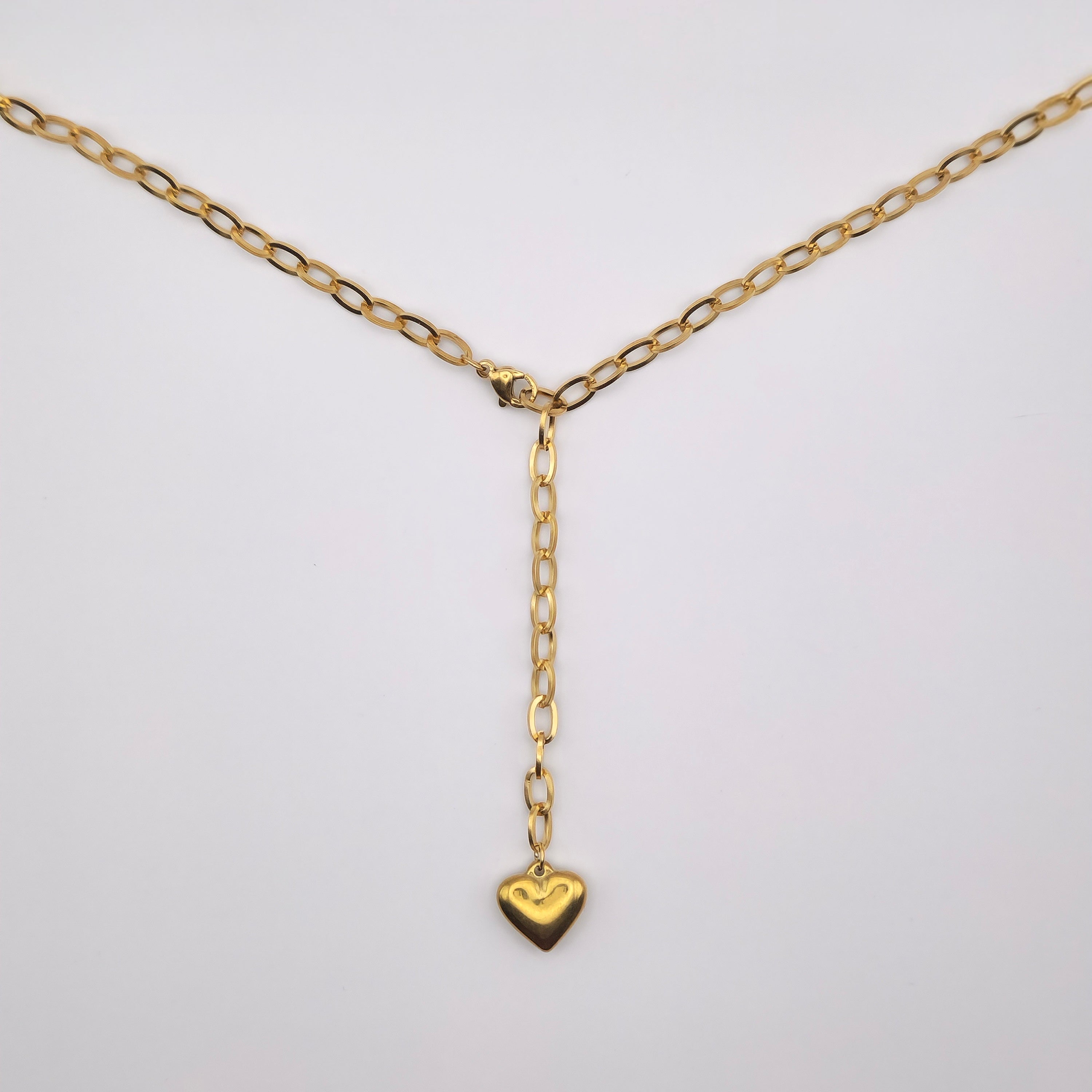 Edge Heart lange ketting