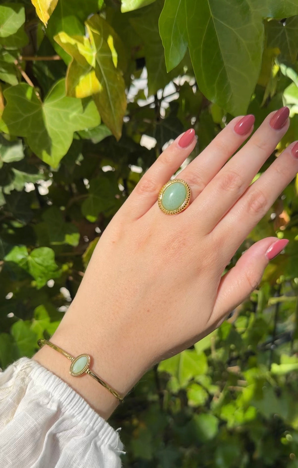 Statement Stone ring