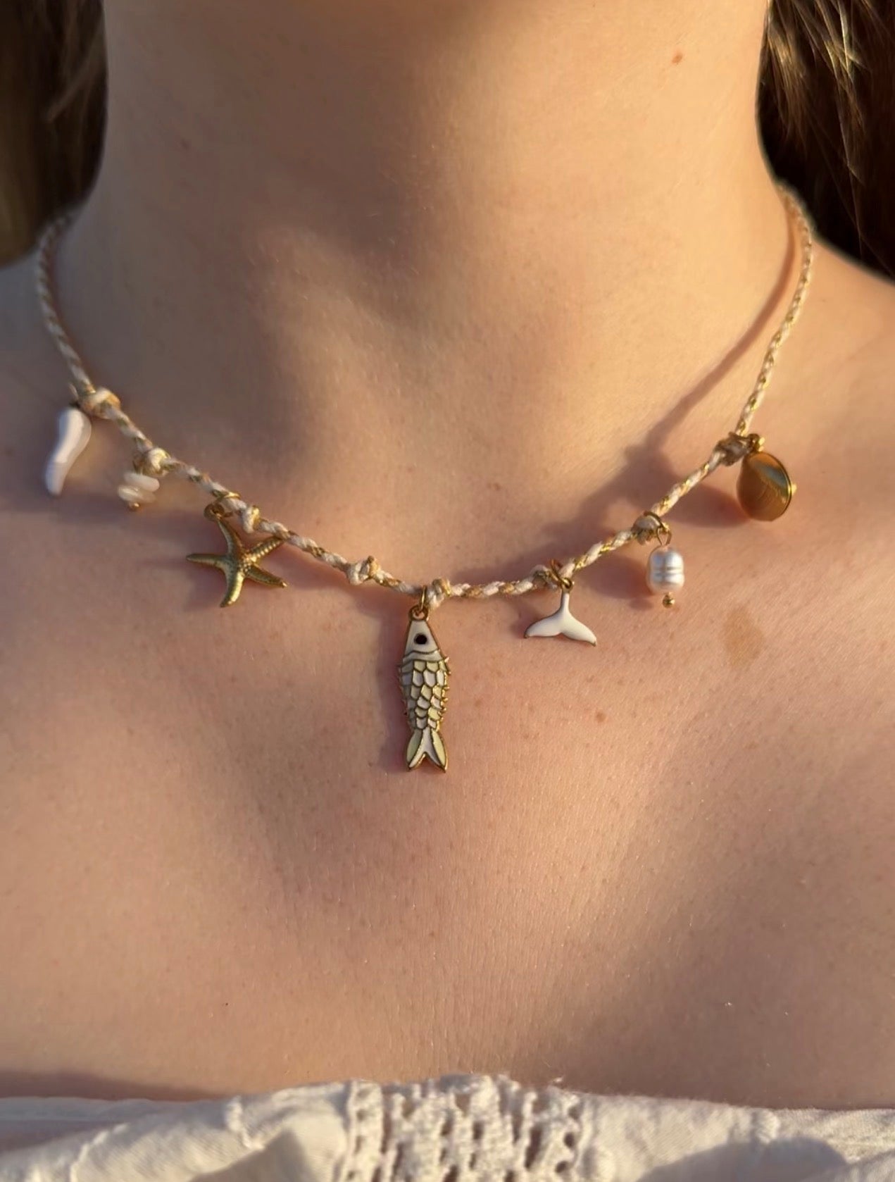 Ocean Charm ketting (1)
