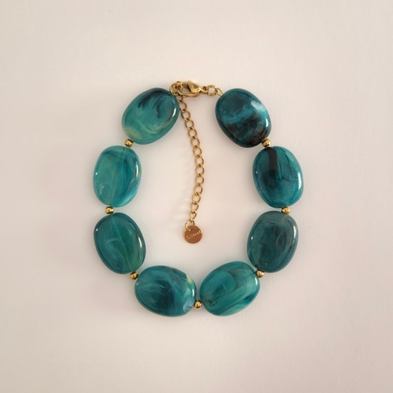 Marble Charm armband