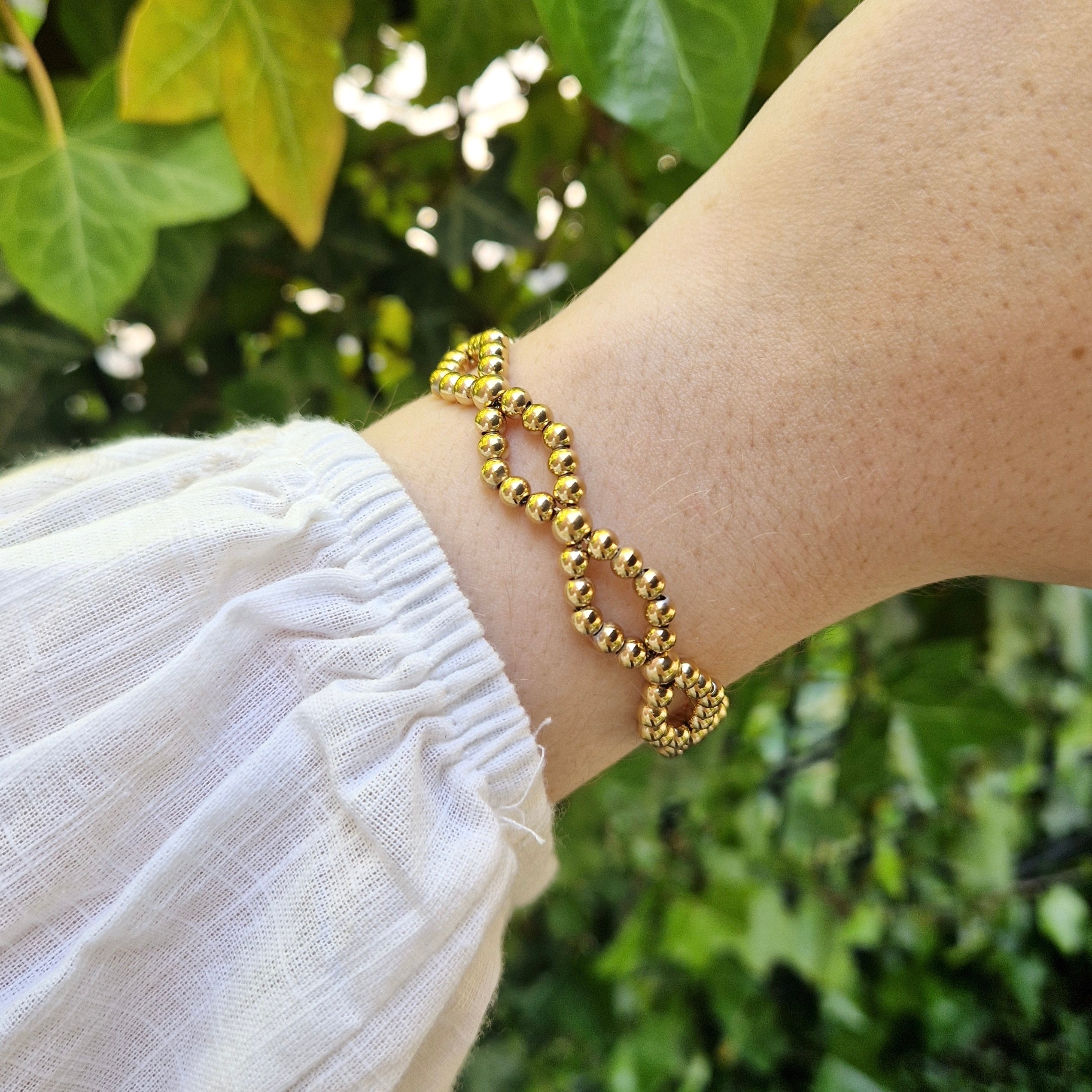 Linked Beads armband