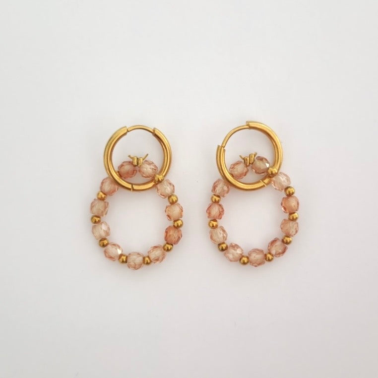 Sparkling Circle oorbellen