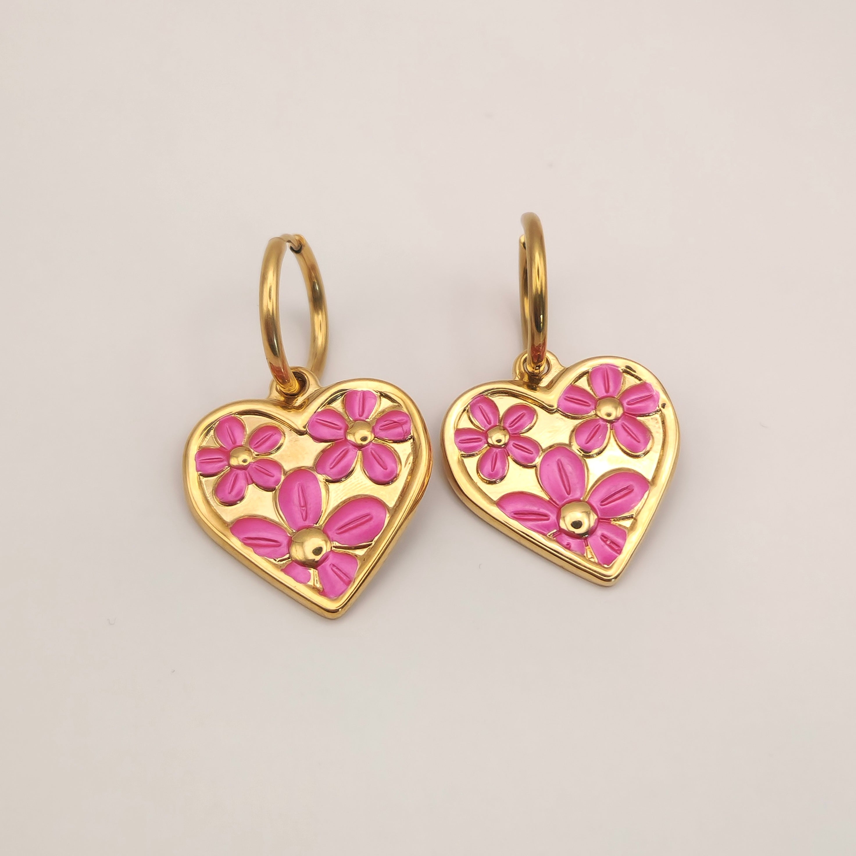 Blooming Heart oorbellen