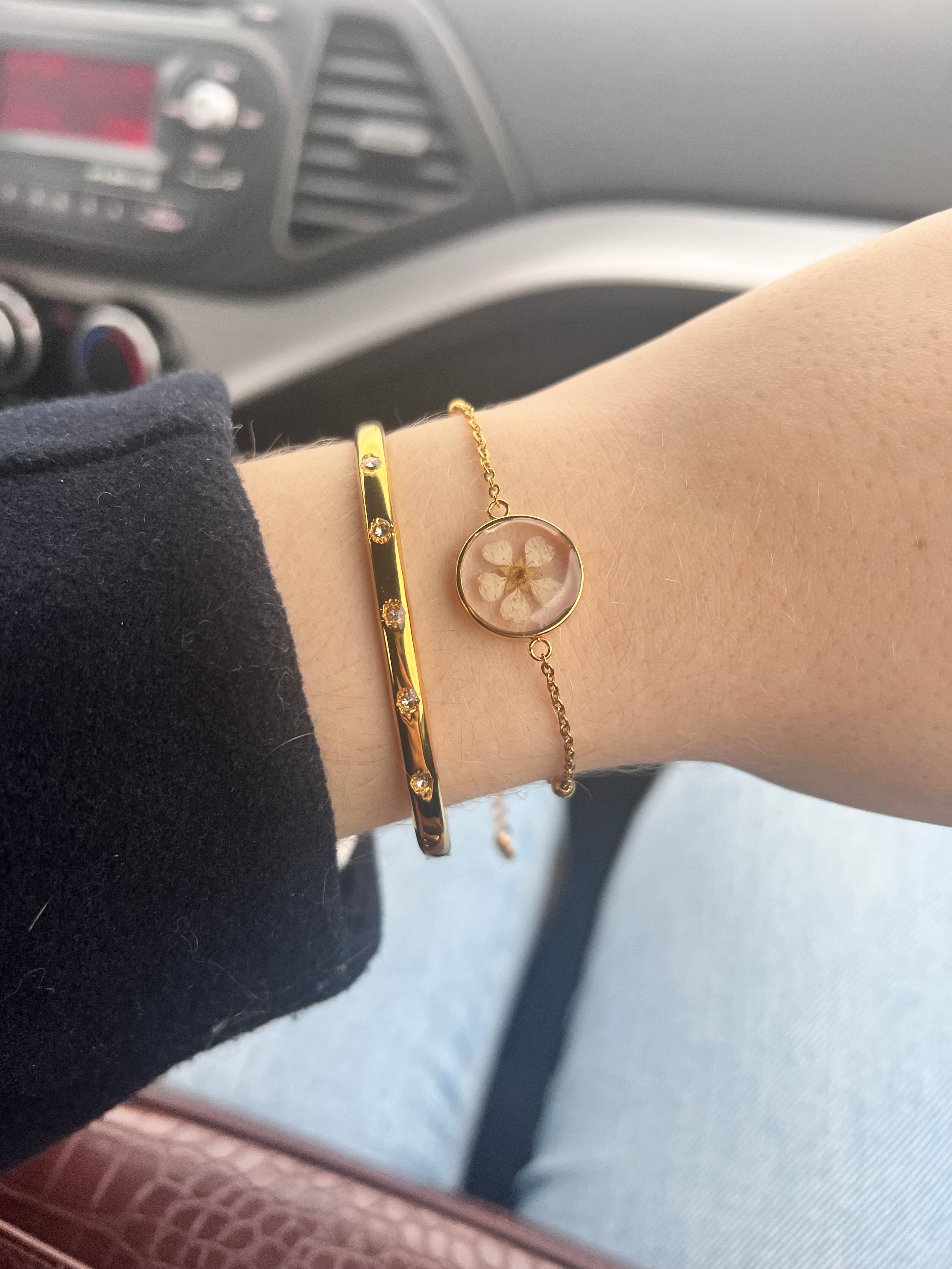 Blossom Charm armband (goud)