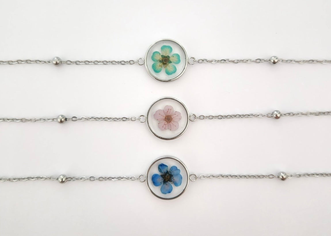 Blossom Charm armband (zilver)