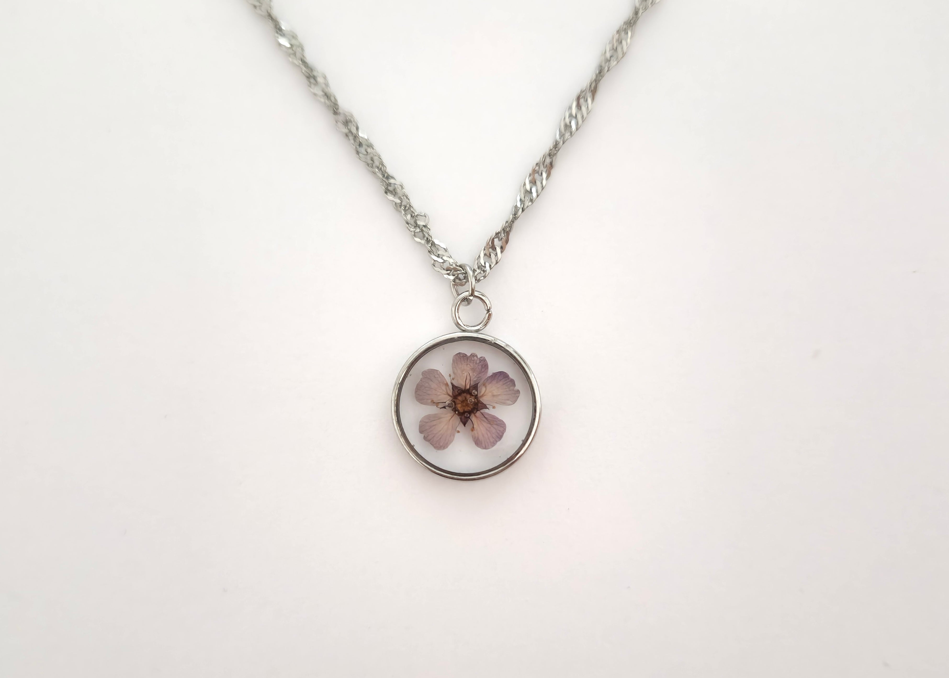 Blossom Charm ketting (zilver)