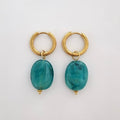 Marble Charm oorbellen