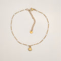 Dotty Shell enkelbandje