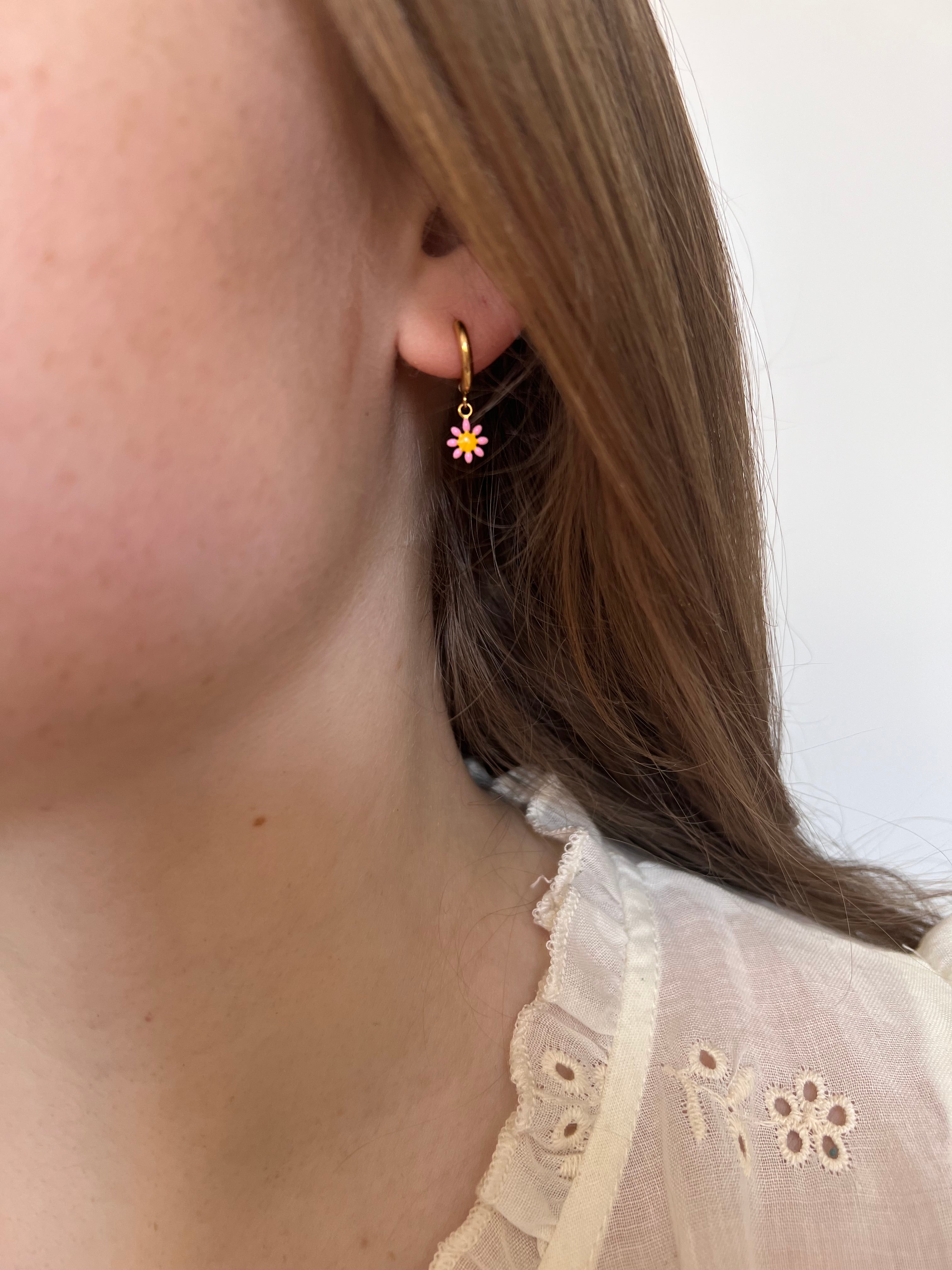 Mini Bloom oorbellen
