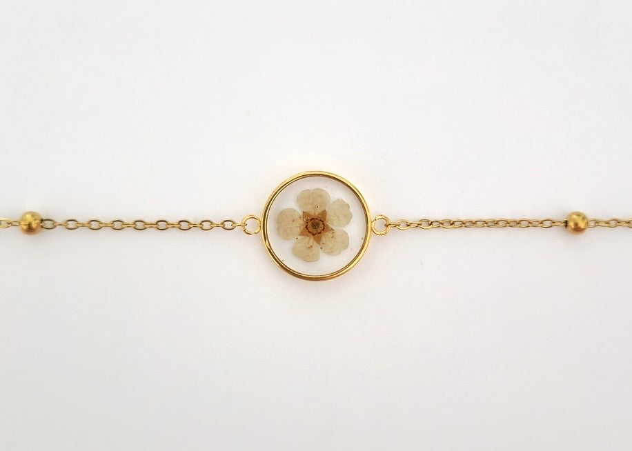 Blossom Charm armband (goud)