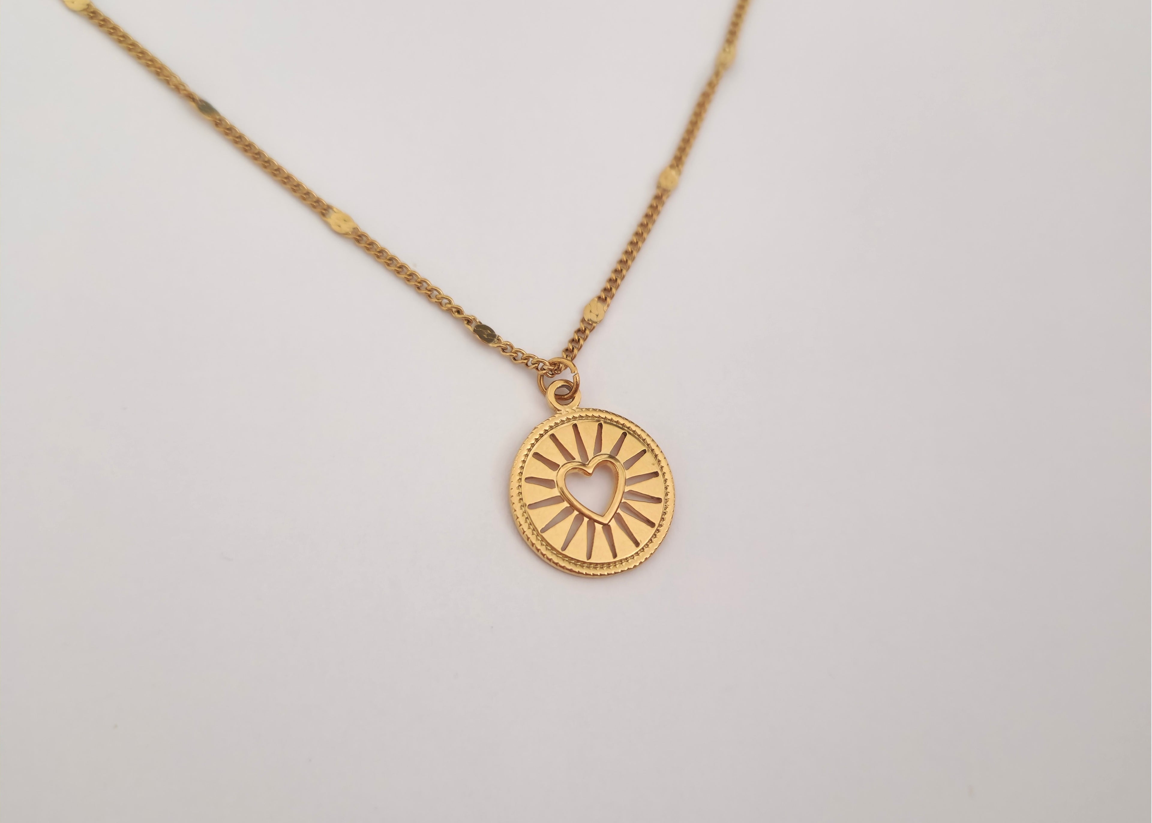 Heart Compass ketting