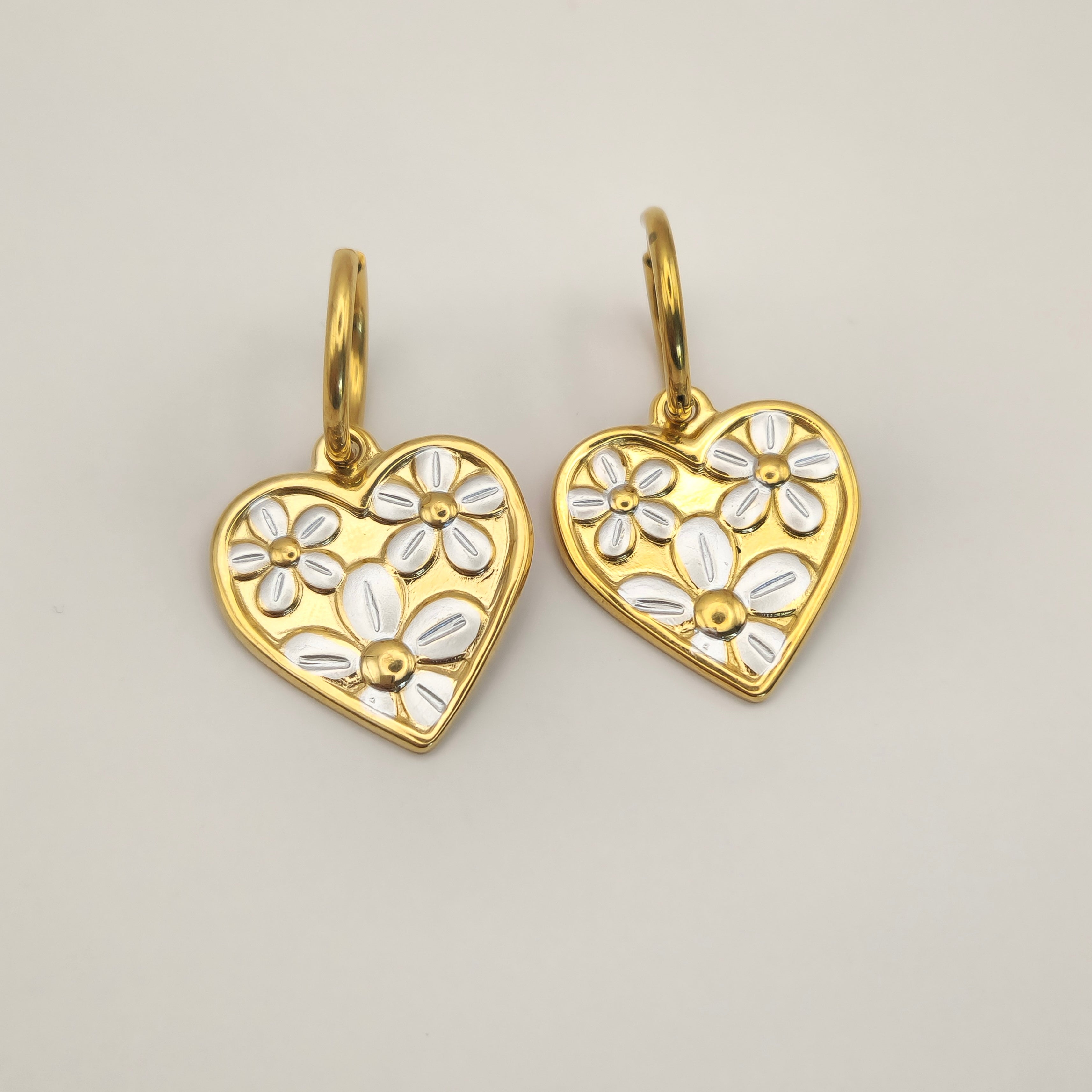 Blooming Heart oorbellen