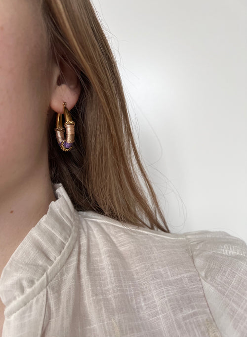 Boho oorbellen