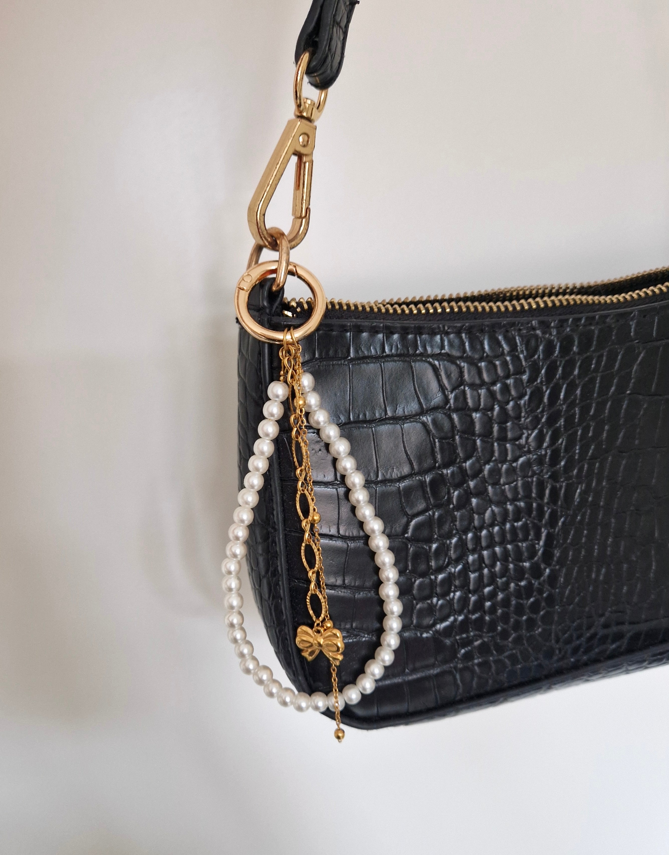 Detailed bag charm (parel)